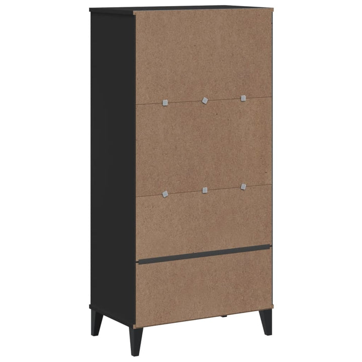 Bokhylla Viken 60X35X123 Cm Konstruerat Trä