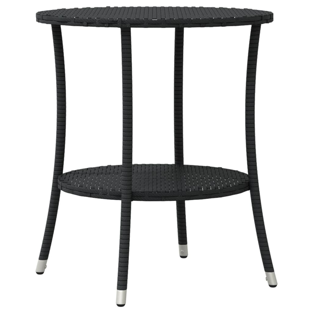 Caféset Med Dynor 3 Delar Svart