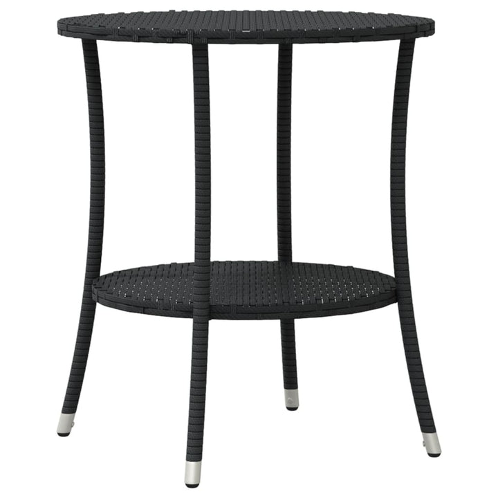 Caféset Med Dynor 3 Delar Svart