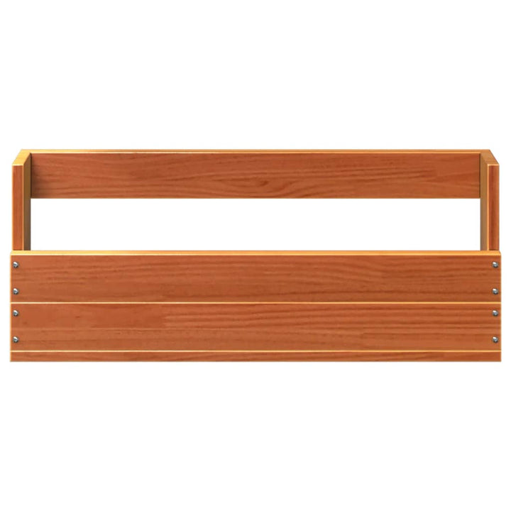 Väggmonterade Skoställ 2 St 59X8,5X23,5 Cm Massivt Furu