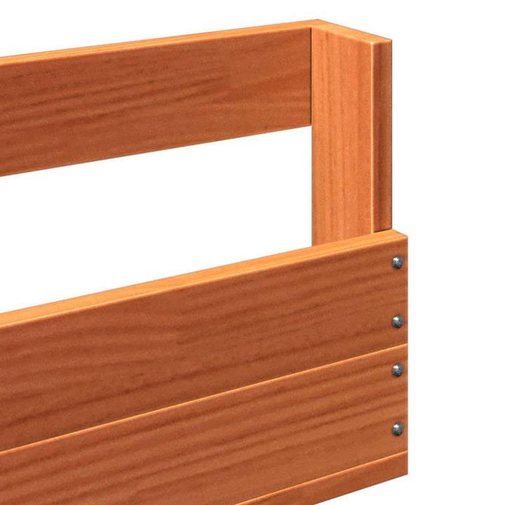 Väggmonterade Skoställ 2 St 59X8,5X23,5 Cm Massivt Furu
