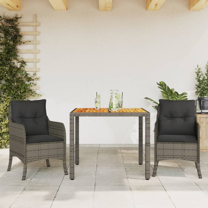 Matgrupp För Trädgården Med Dynor 5 Delar Konstrottning