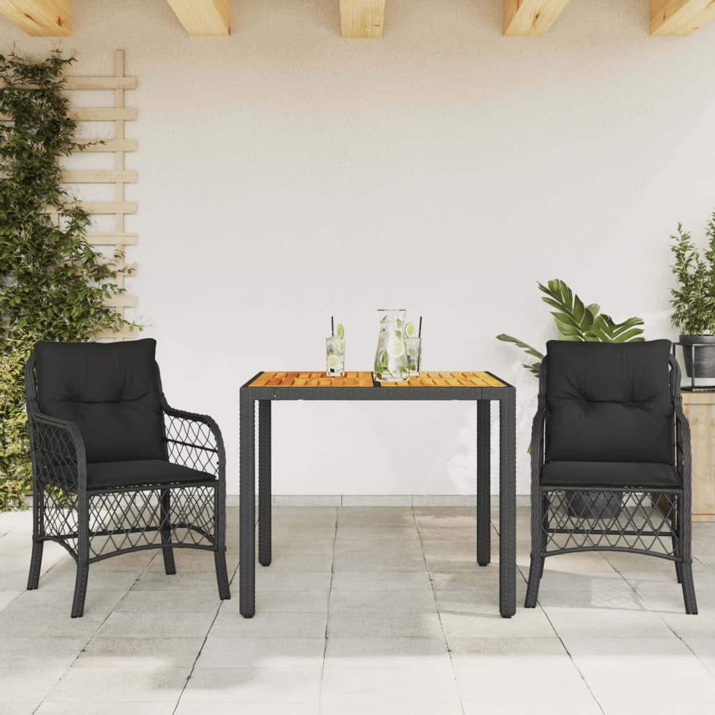 Caféset Med Dynor 3 Delar Konstrotting