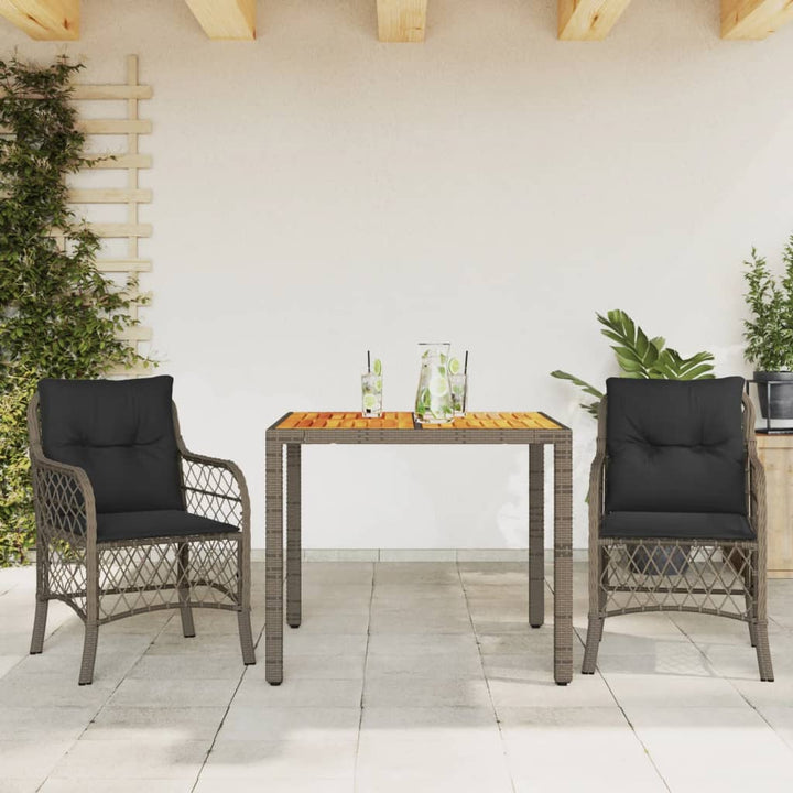 Caféset Med Dynor 3 Delar Konstrotting