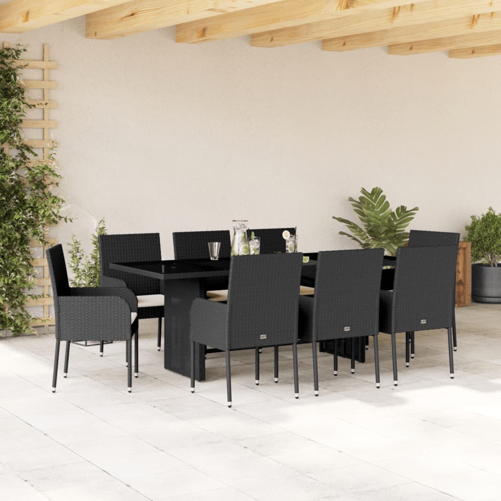 Matgrupp För Trädgården Med Dynor 7 Delar Konstrotting