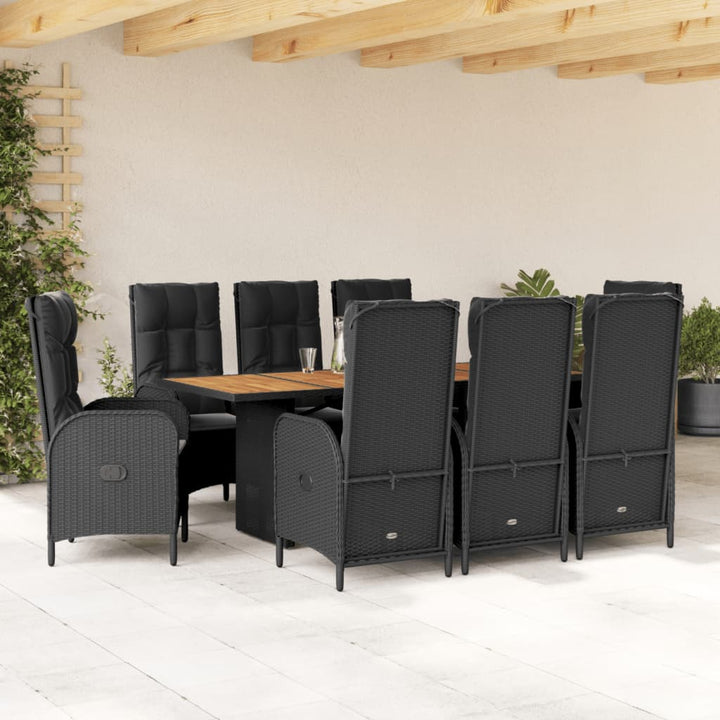 Matgrupp För Trädgården Med Dynor 7 Delar Konstrotting