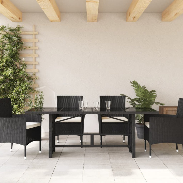 Trädgårdsbord Med Skiva 190X80X75 Cm Konstrotting