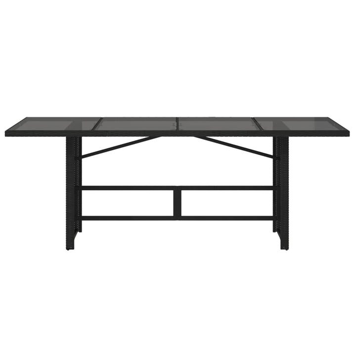 Trädgårdsbord Med Skiva 190X80X75 Cm Konstrotting