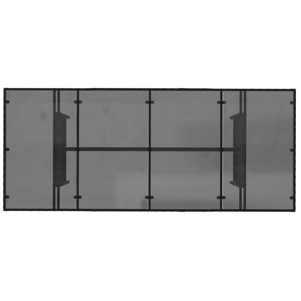 Trädgårdsbord Med Skiva 190X80X75 Cm Konstrotting
