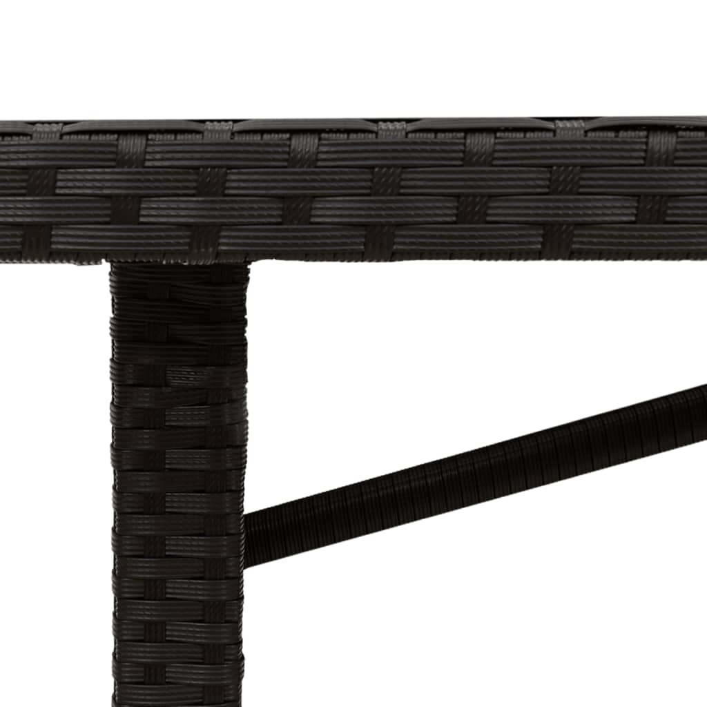 Trädgårdsbord Med Skiva 190X80X75 Cm Konstrotting