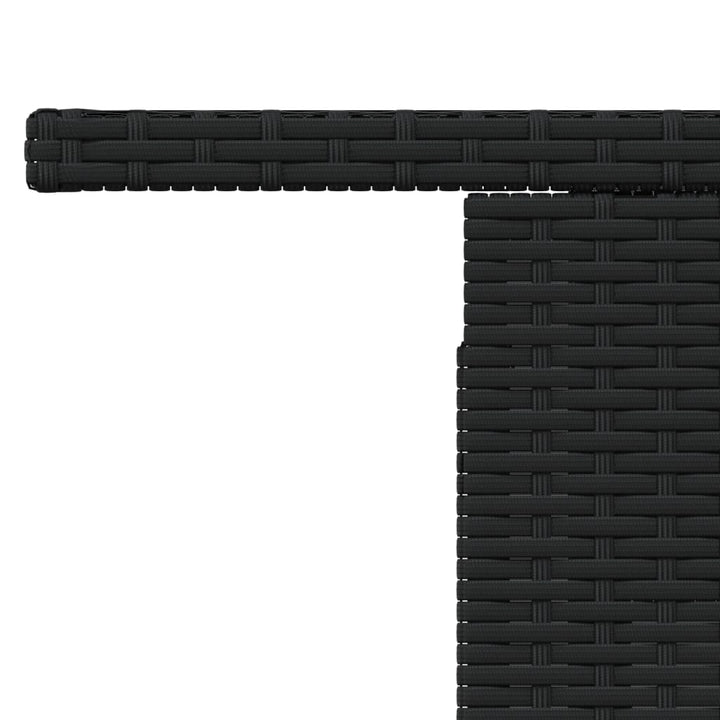Dgårdsbord 100X55X73 Cm Konstrotting Och Akacia