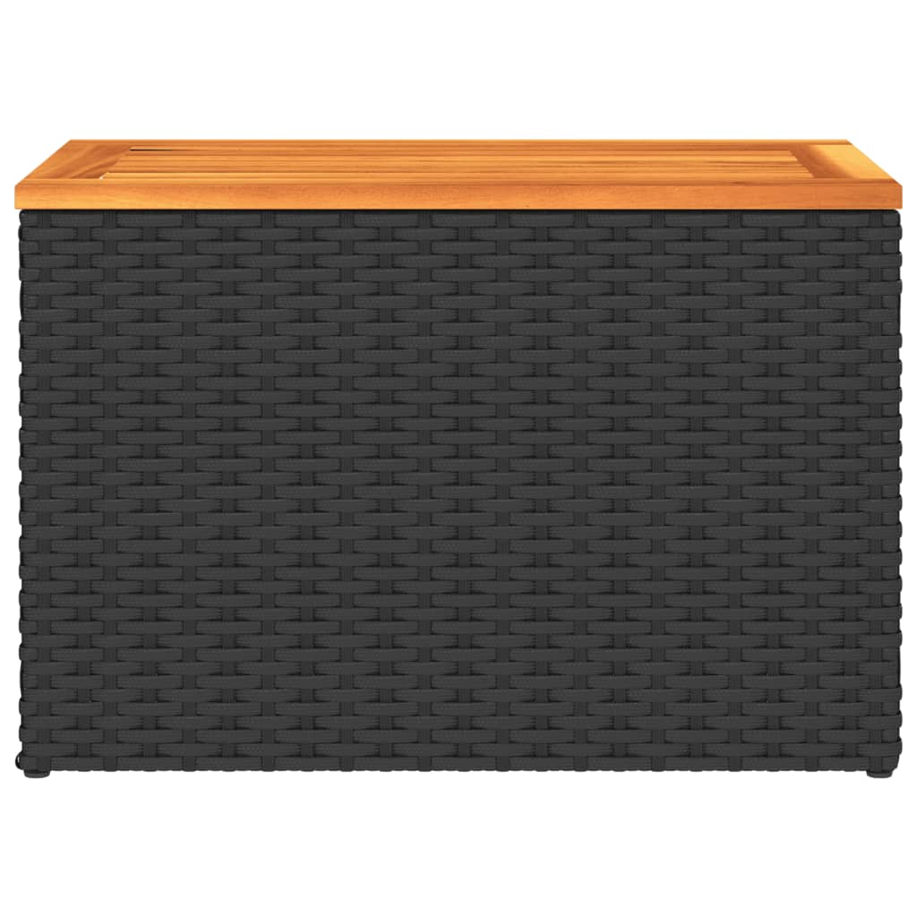 Trädgårdsbord 2 St 55X34X37Cm Konstrotting Massivt Trä