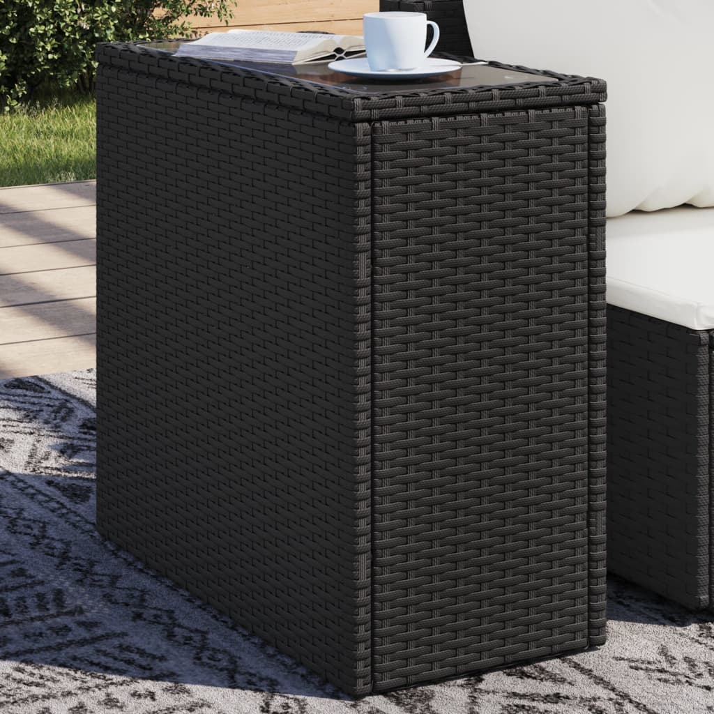 Trädgårdsbord Med Träskiva 58X27,5X55 Cm Konstrotting