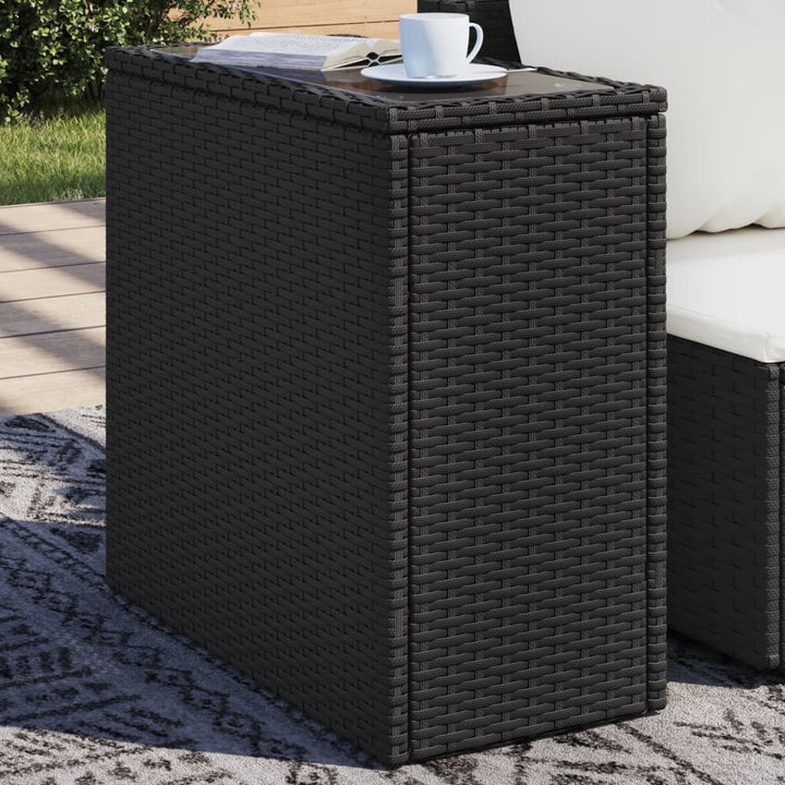 Trädgårdsbord Med Träskiva 58X27,5X55 Cm Konstrotting