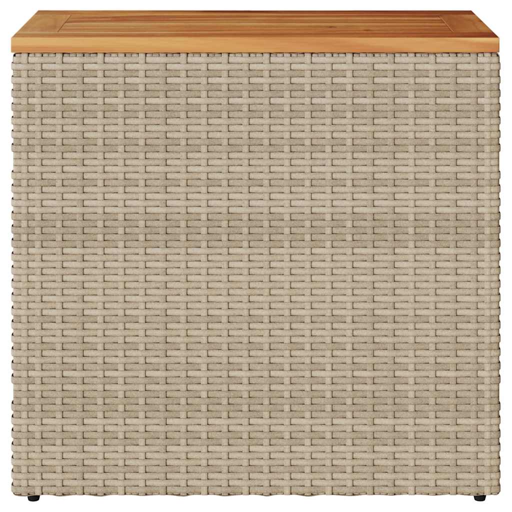 Trädgårdsbord Med Träskiva 58X27,5X55 Cm Konstrotting