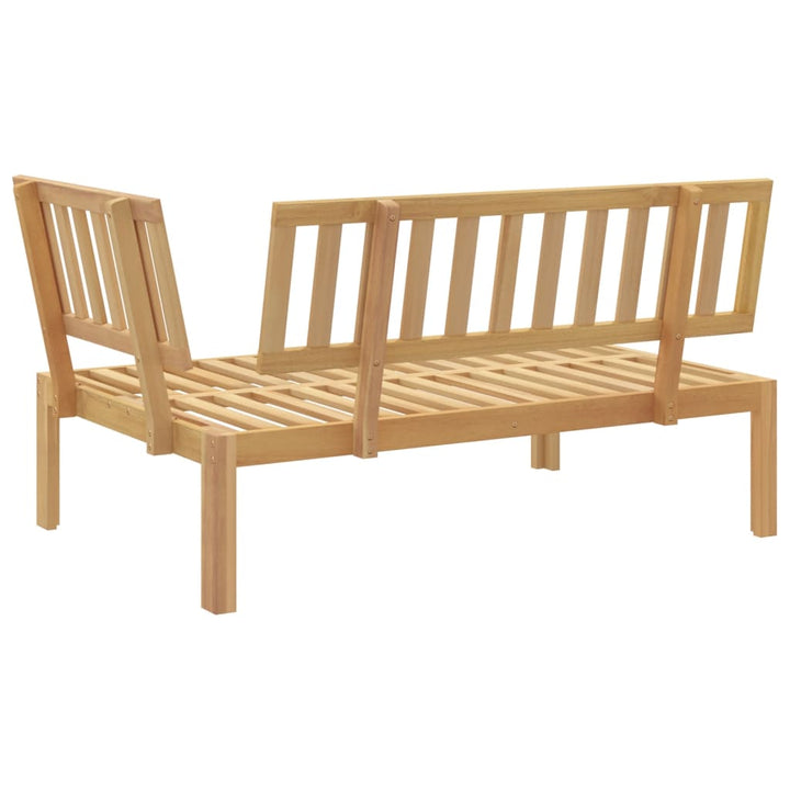 Pallsoffa Hörnsektion Massivt Akaciaträ
