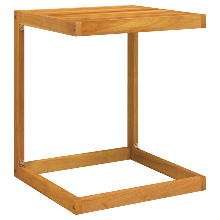 C-Bord 42X40X50 Cm Massivt Akaciaträ