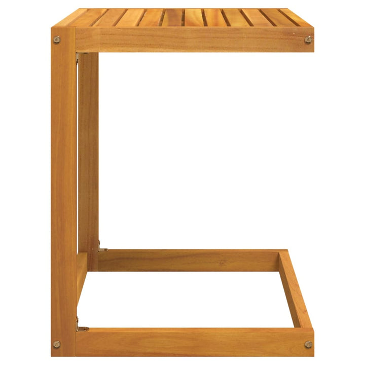 C-Bord 42X40X50 Cm Massivt Akaciaträ