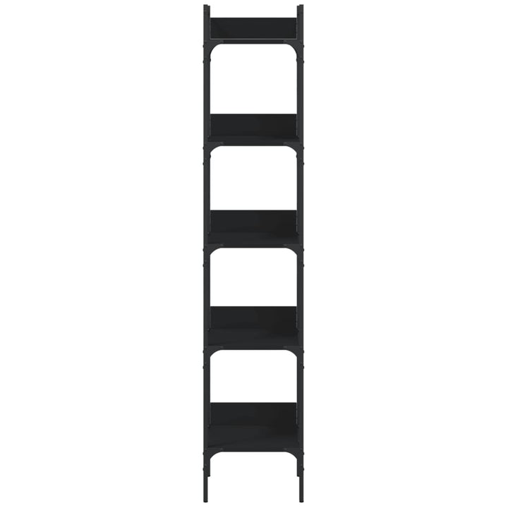Bokhylla 5 Hyllplan 35X30X Konstruerat Trä