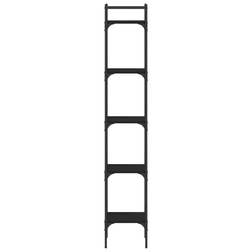 Bokhylla 5 Hyllplan 35X30X Konstruerat Trä