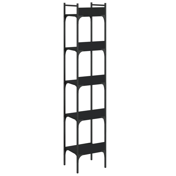 Bokhylla 5 Hyllplan 35X30X Konstruerat Trä