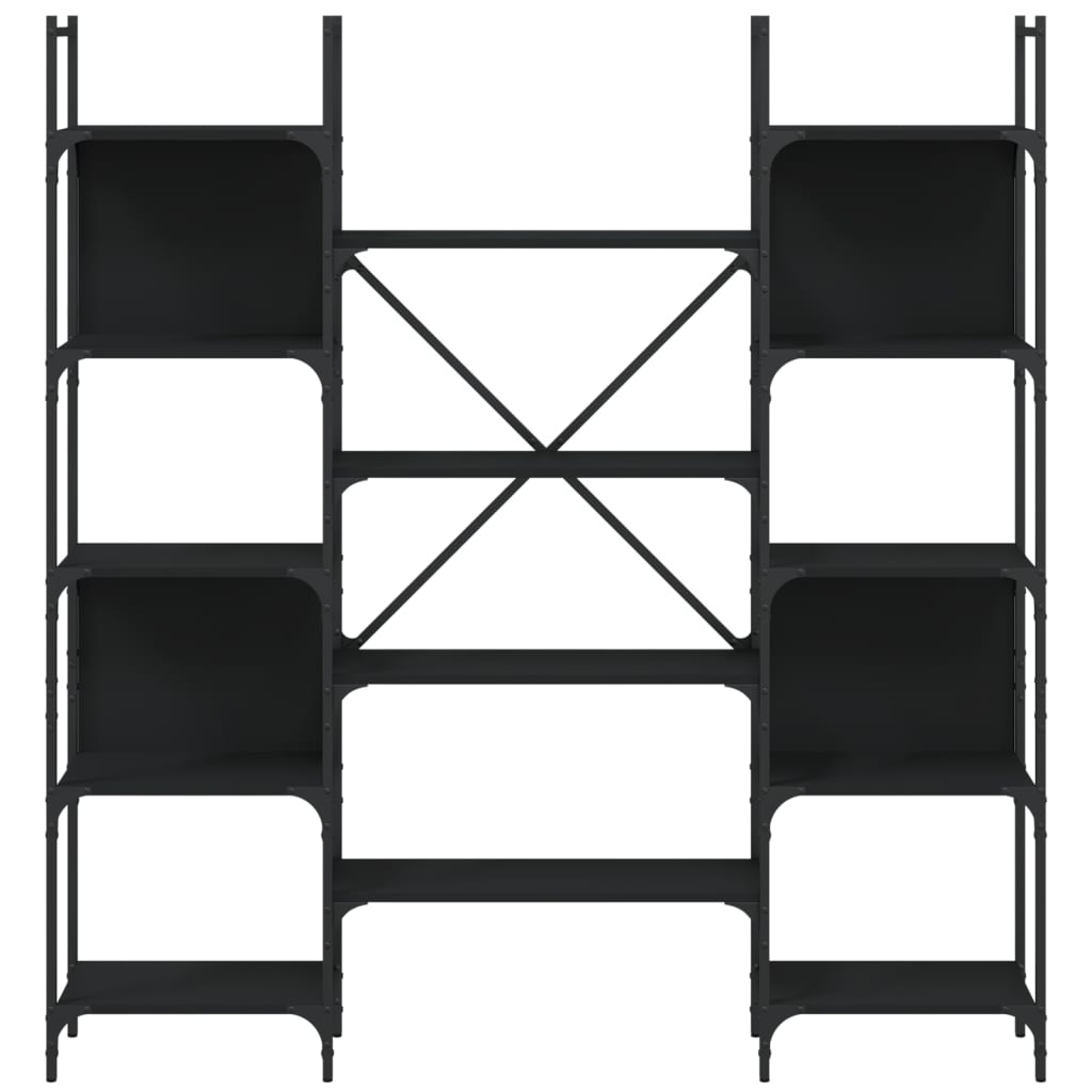 Bokhylla 155,5X24X166,5 Cm Konstruerat Trä