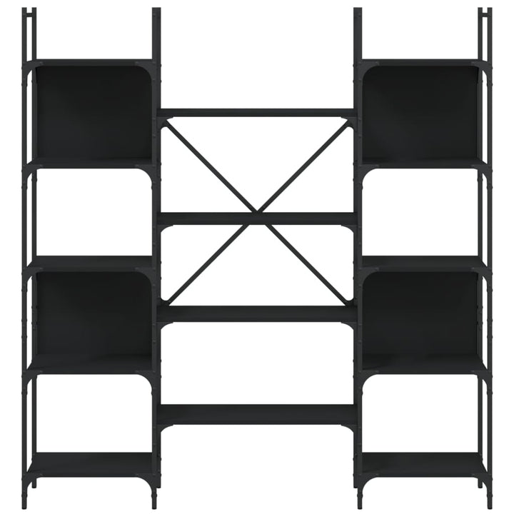 Bokhylla 155,5X24X166,5 Cm Konstruerat Trä