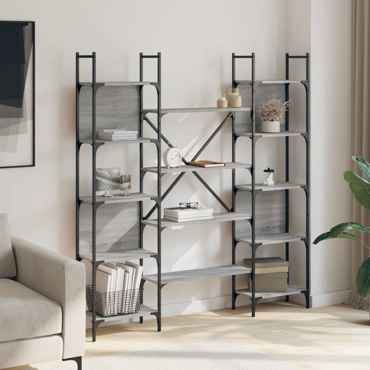 Bokhylla 155,5X24X166,5 Cm Konstruerat Trä
