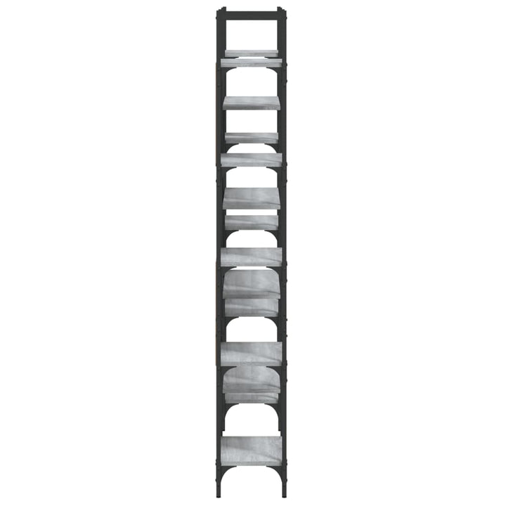 Bokhylla 155,5X24X166,5 Cm Konstruerat Trä