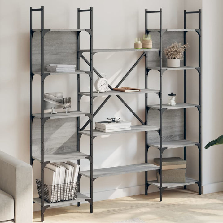 Bokhylla 155,5X24X166,5 Cm Konstruerat Trä