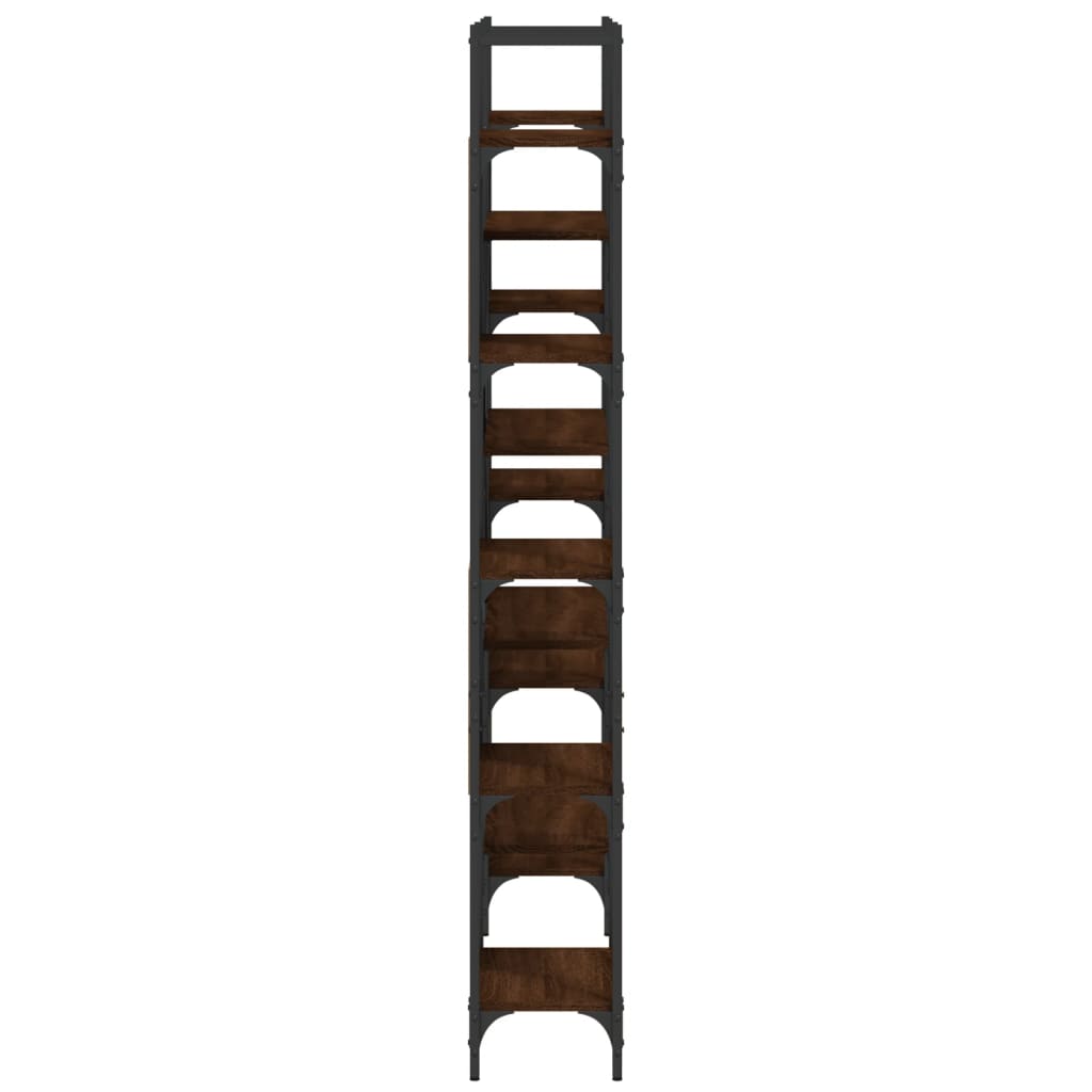 Bokhylla 155,5X24X166,5 Cm Konstruerat Trä