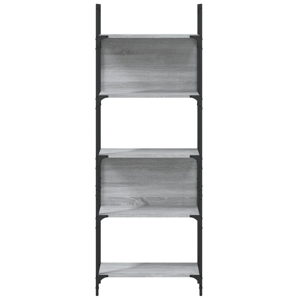 Bokhylla 5 Hyllplan 60,5X24X166,5 Cm Konstruerat Trä
