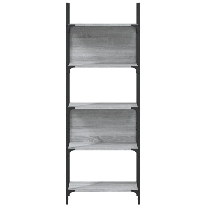Bokhylla 5 Hyllplan 60,5X24X166,5 Cm Konstruerat Trä