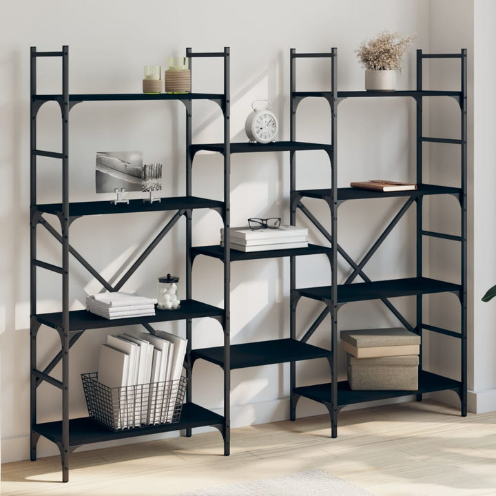 Bokhylla 127,5X28,5X172,5 Cm Konstruerat Trä