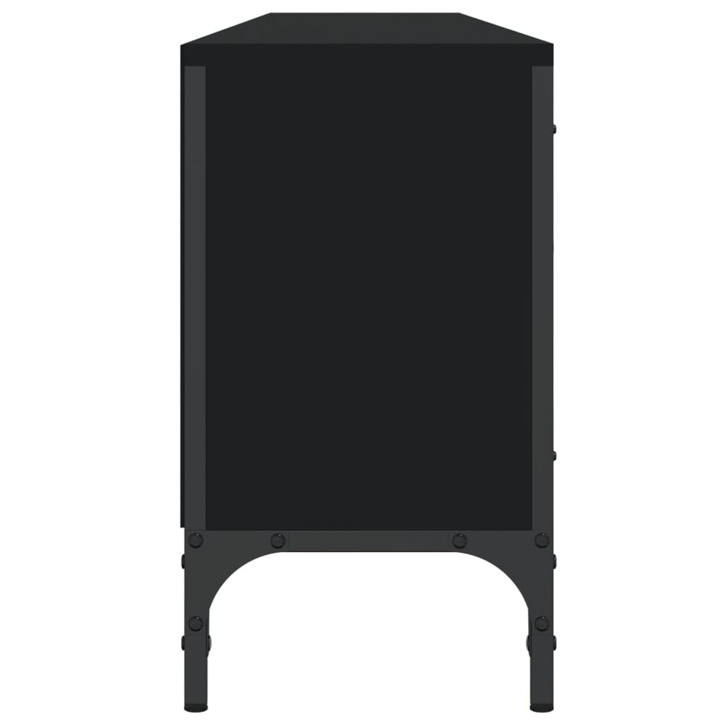 Tv-Bänk Med Låda 200X25X44 Cm Konstruerat Trä