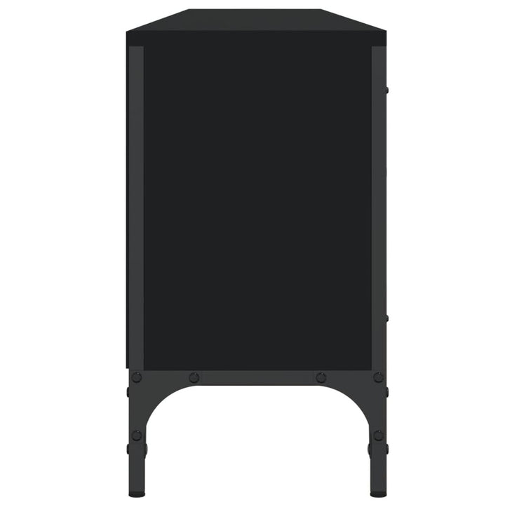 Tv-Bänk Med Låda 200X25X44 Cm Konstruerat Trä
