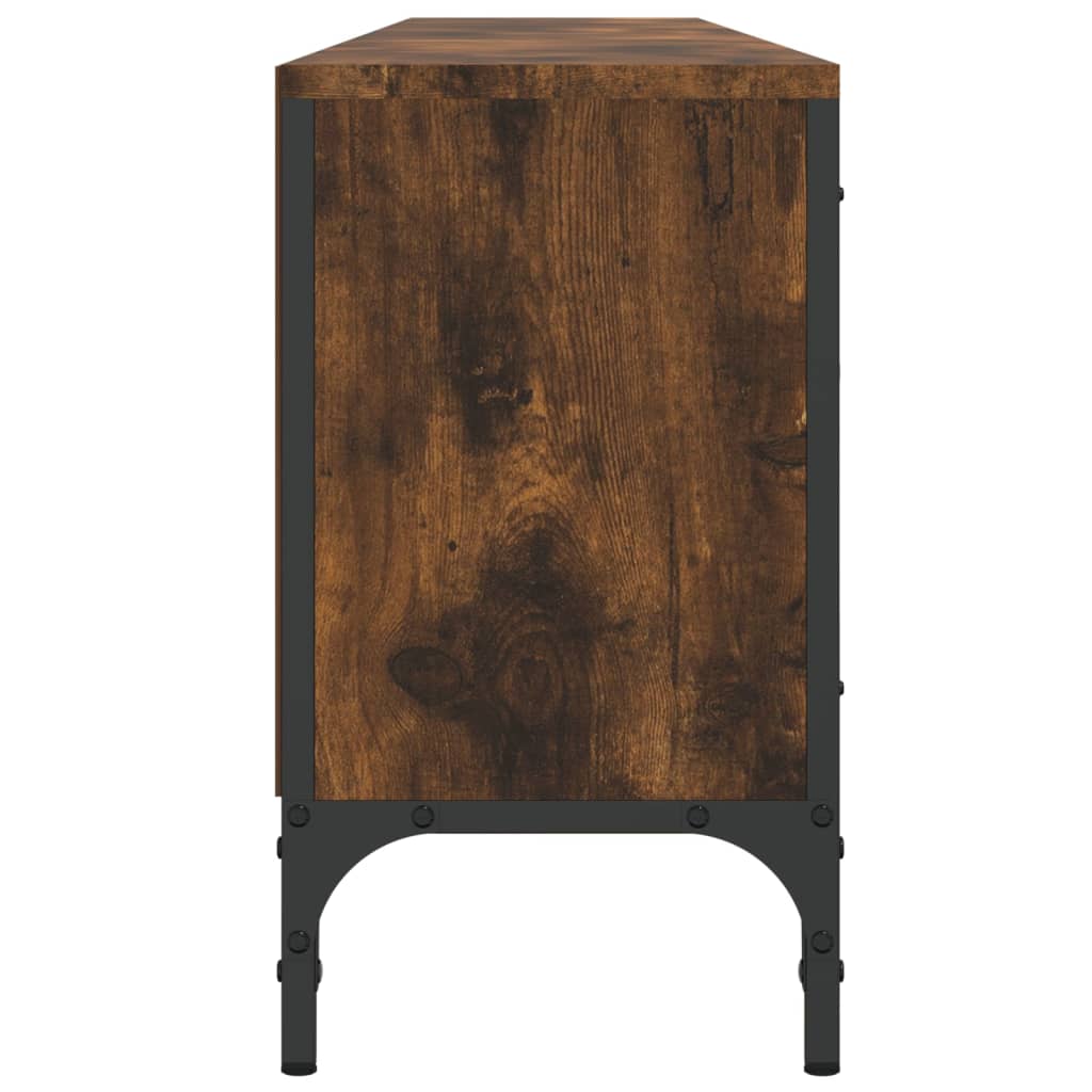 Tv-Bänk Med Låda 200X25X44 Cm Konstruerat Trä