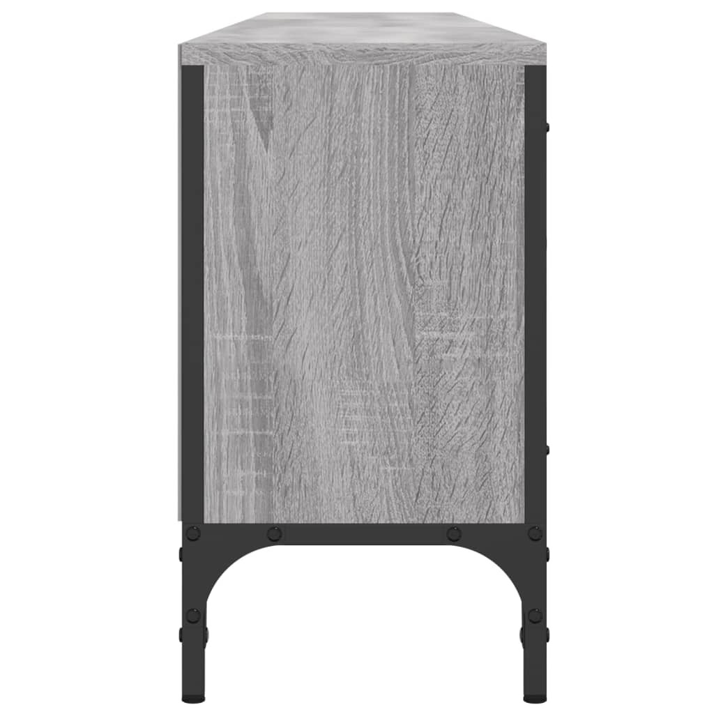 Tv-Bänk Med Låda 200X25X44 Cm Konstruerat Trä
