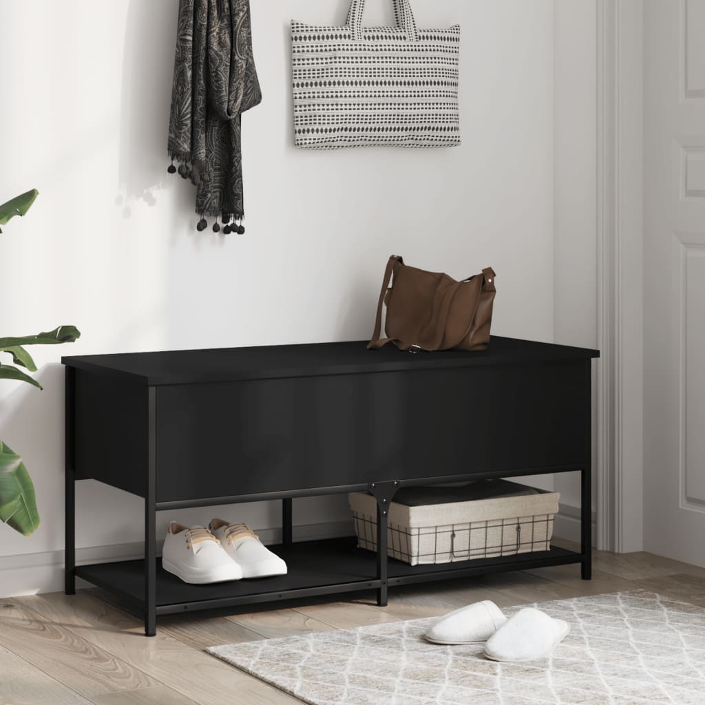 Förvaringsbänk 100X42,5X47 Cm Konstruerat Trä