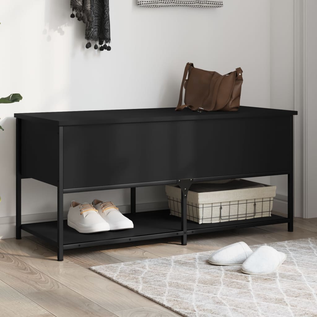 Förvaringsbänk 100X42,5X47 Cm Konstruerat Trä