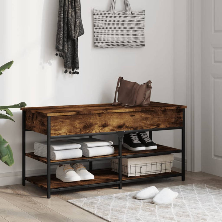 Skobänk 100X42,5X50 Cm Konstruerat Trä