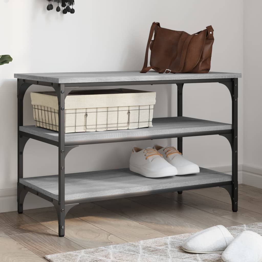 Skobänk 100X38,5X49 Cm Konstruerat Trä