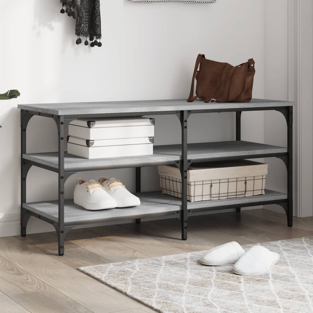 Skobänk 100X38,5X49 Cm Konstruerat Trä