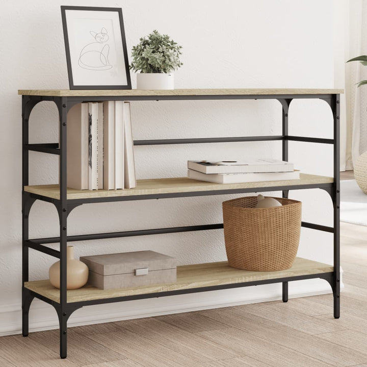 Konsolbord 100X32X75 Cm Konstruerat Trä