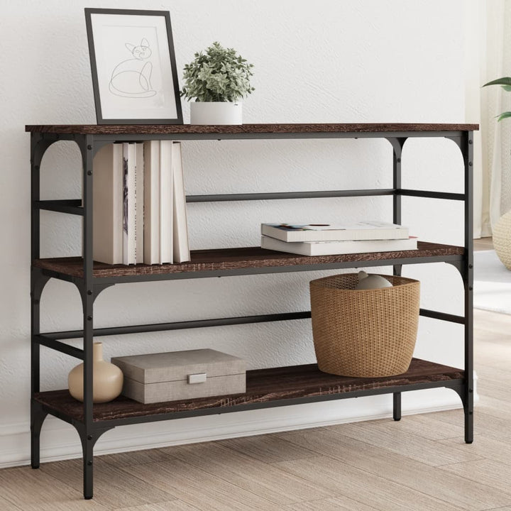 Konsolbord 100X32X75 Cm Konstruerat Trä