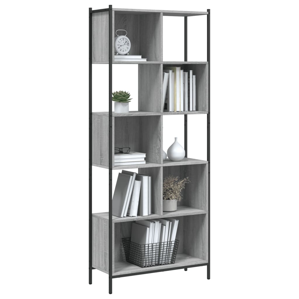 Bokhylla 72X28X172 Cm Konstruerat Trä