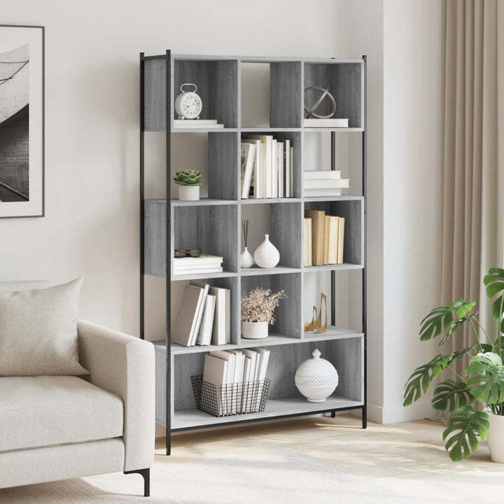 Bokhylla 102X28X172 Cm Konstruerat Trä
