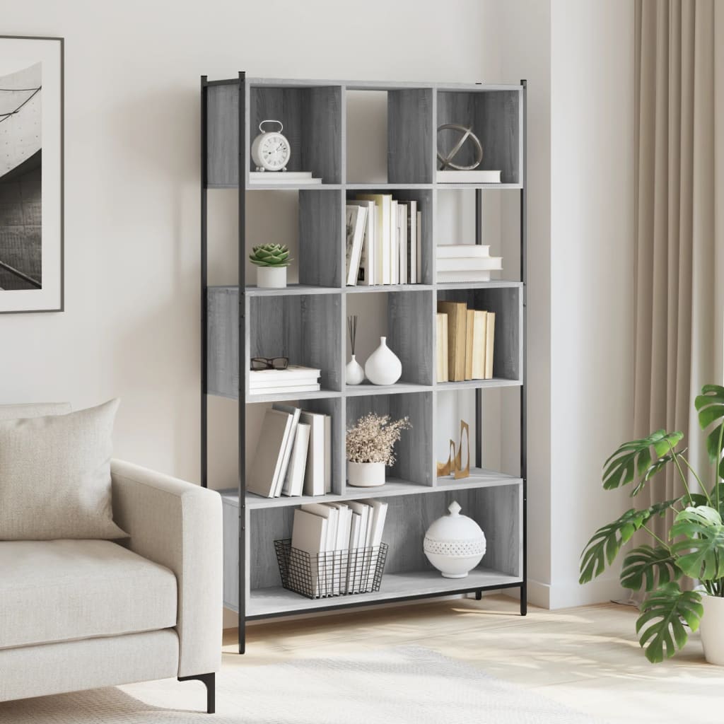 Bokhylla 102X28X172 Cm Konstruerat Trä
