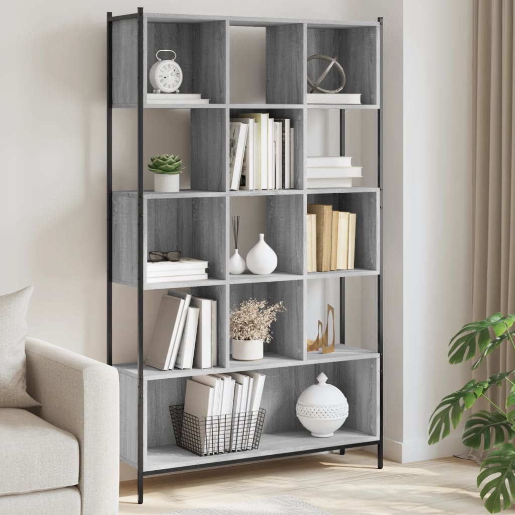 Bokhylla 102X28X172 Cm Konstruerat Trä