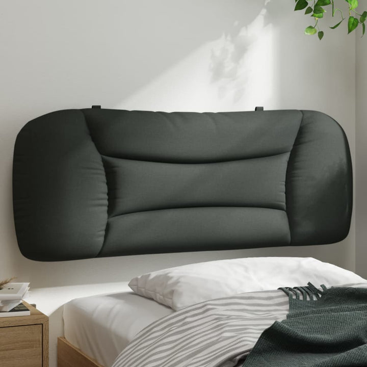 Headboard Cushion &amp;quot;Hvar&amp;quot; Dark Grey Fabric